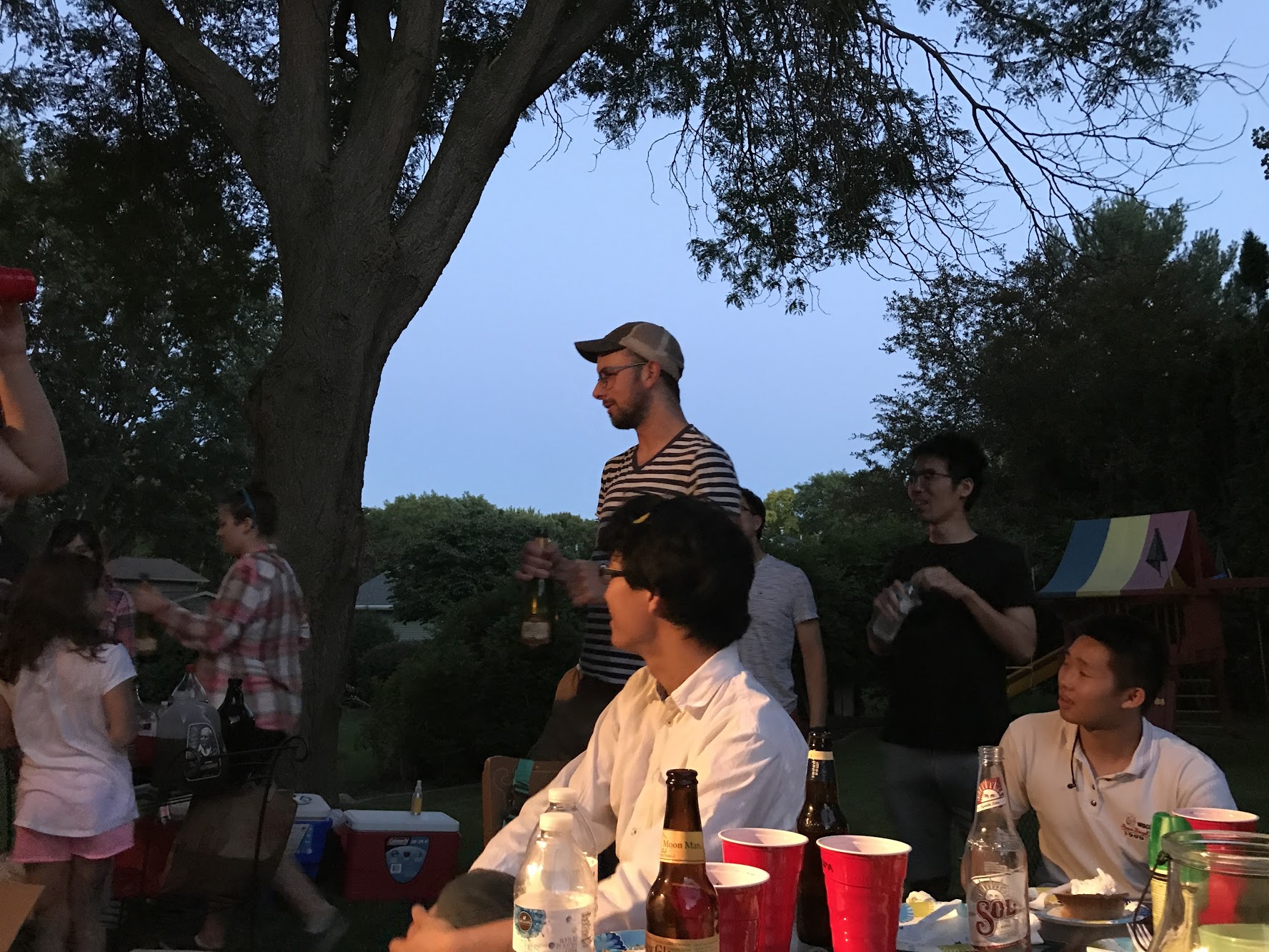 Graduation Barbeque for Meng-Yin and Jerry, July 2017