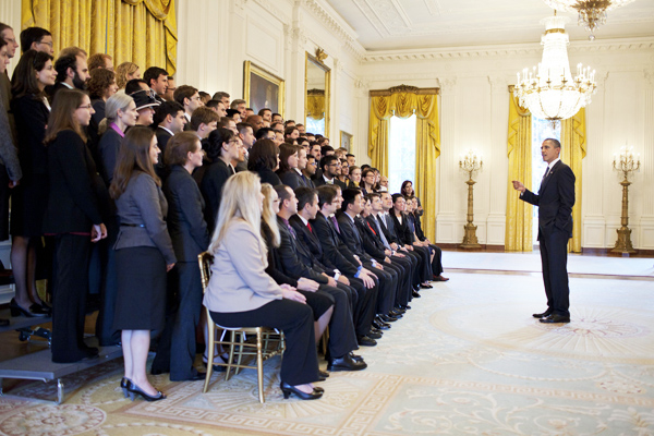 Arnold at the White House