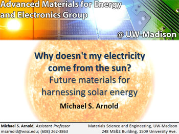 Solar Photovoltaics Lecture